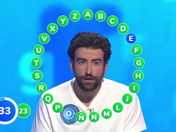 Rafa, infalible en ‘El Rosco’, somete a Orestes… ¡y se queda a dos del bote! Rafa, infalible en ‘El Rosco’, somete a Orestes… ¡y se queda a dos del bote!