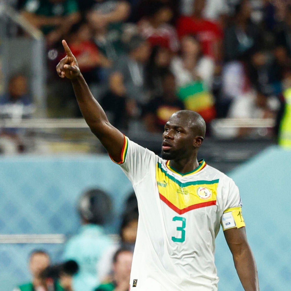 Segunda Camiseta Senegal Jugador F.Mendy 2022