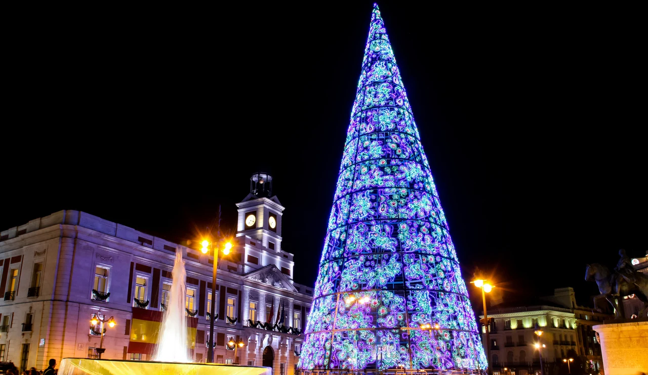 Árbol de Navidad de la Puerta del Sol de Madrid