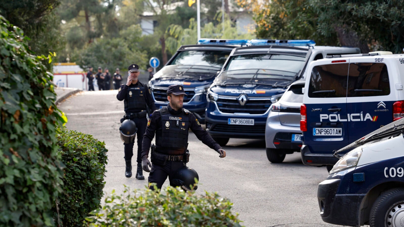 Explosión por una carta bomba en la Embajada de Ucrania en Madrid