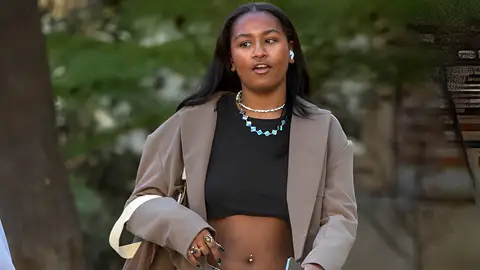 Sasha Obama en Los Ángeles Sasha Obama en Los Ángeles