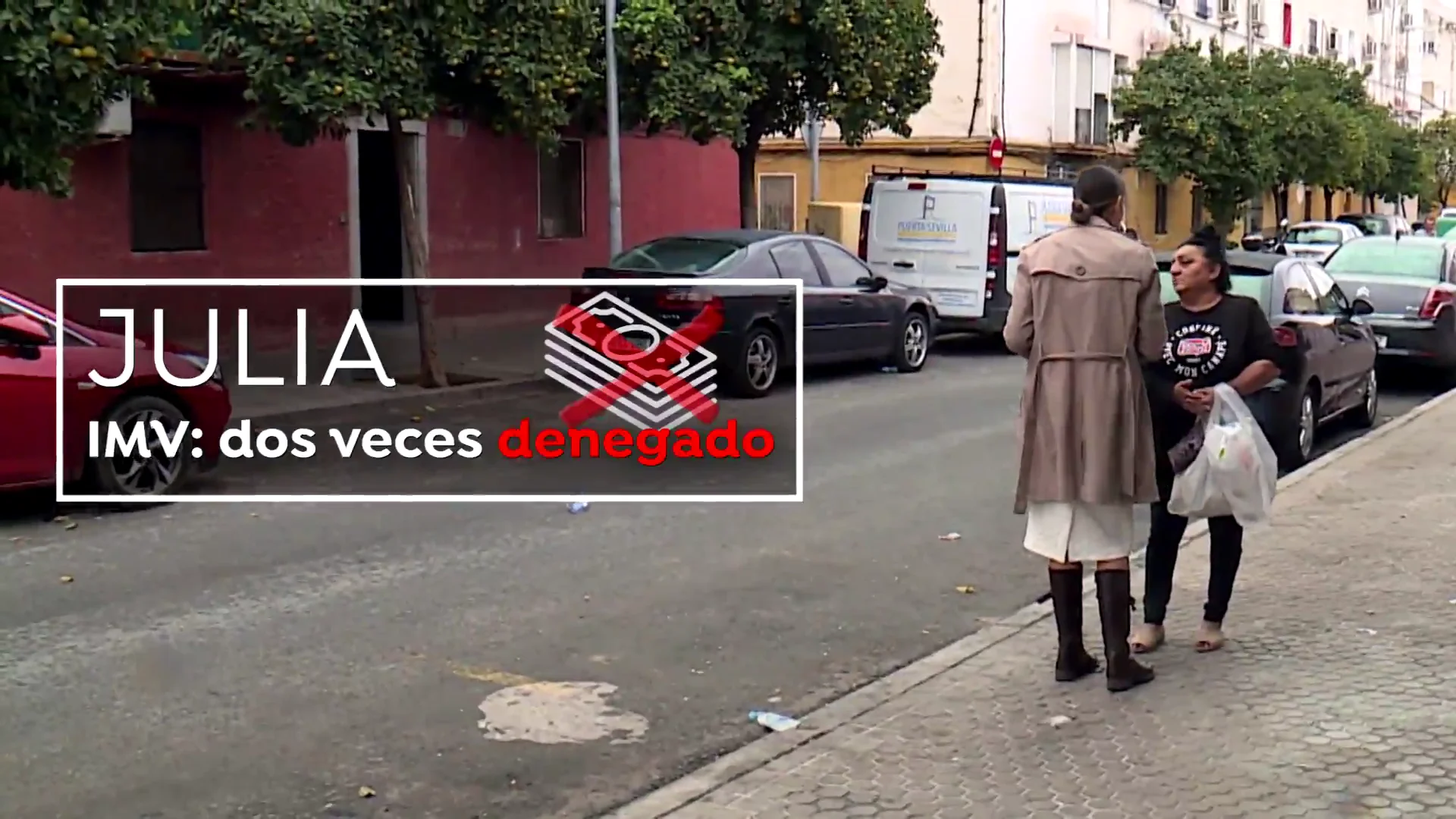 Julia ha solicitado el IMV dos veces Julia ha solicitado el IMV dos veces