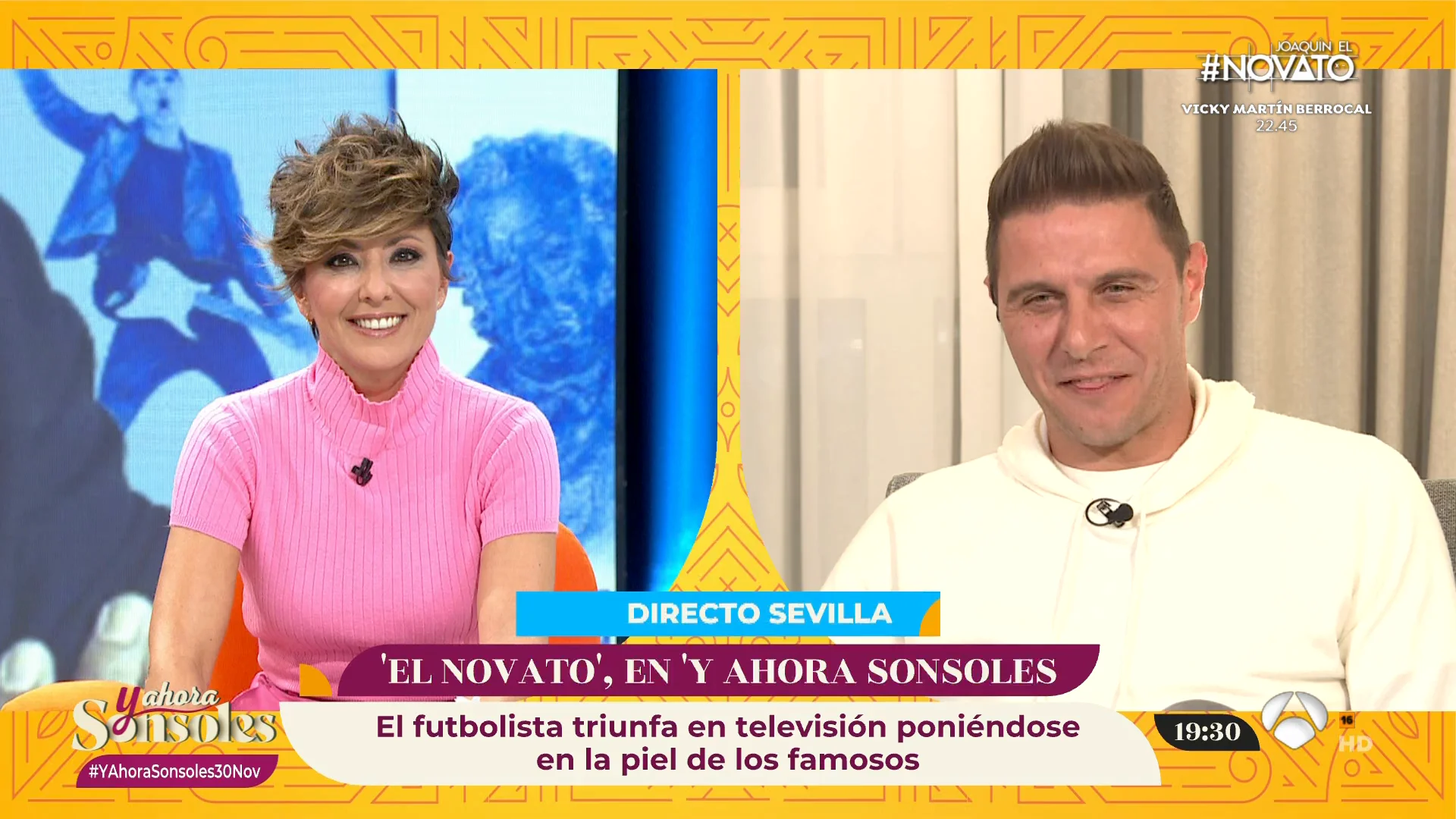 Joaqu&iacute;n, satisfecho y agradecido por el &eacute;xito de su programa: "Todo son palabras de alegr&iacute;a, de que se r&iacute;en y disfrutan"