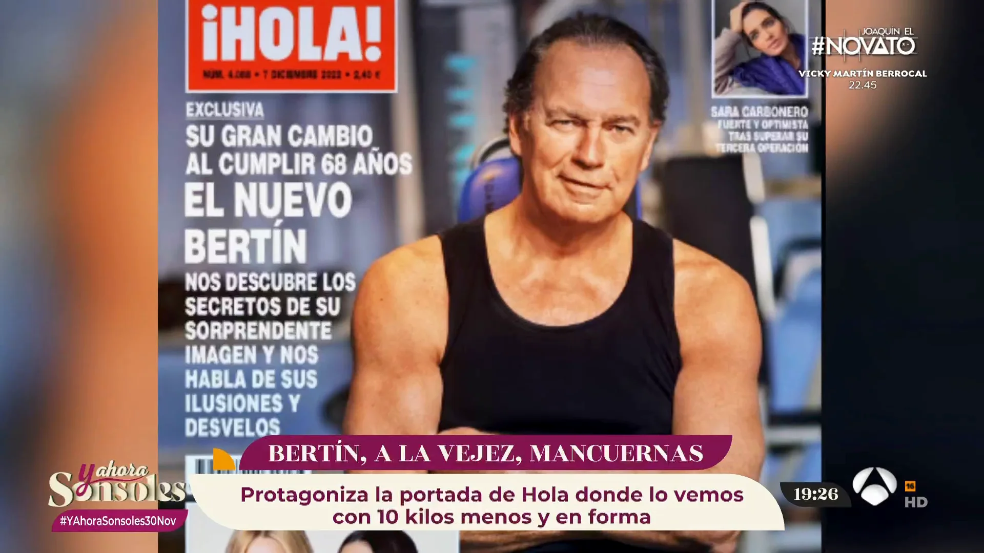 Bertín Osborne nos deja a todos sin palabras con su espectacular físico a los 68 años Bertín Osborne nos deja a todos sin palabras con su espectacular físico a los 68 años