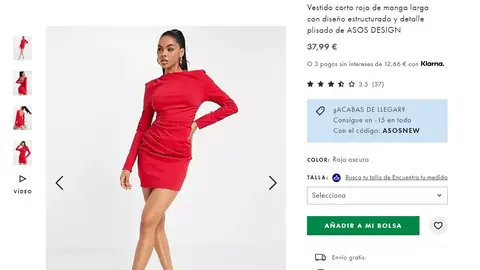 Vestido rojo Vestido rojo