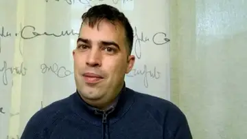Rubén García, padre del pequeño Pablo Rubén García, padre del pequeño Pablo