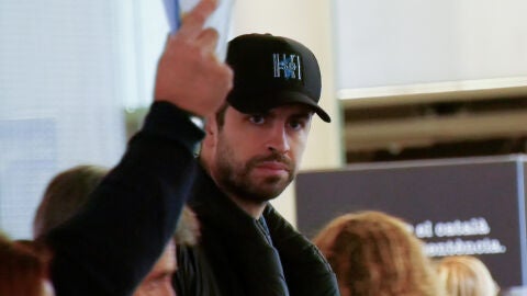 Piqué, a su llegada a los juzgados