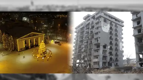 El antes y el después de Mariúpol El antes y el después de Mariúpol