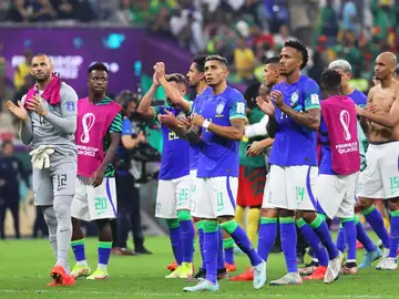 Brasil después de la derrota hoy frente a Camerún Brasil después de la derrota hoy frente a Camerún
