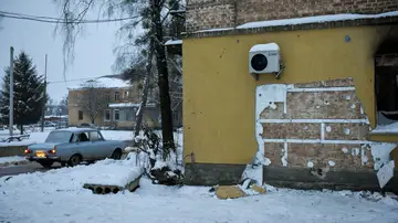 Un detenido por intentar robar un mural de Banksy en Ucrania