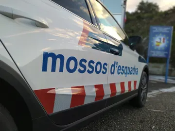 Imagen de un coche de los Mossos d'Esquadra Imagen de un coche de los Mossos d'Esquadra