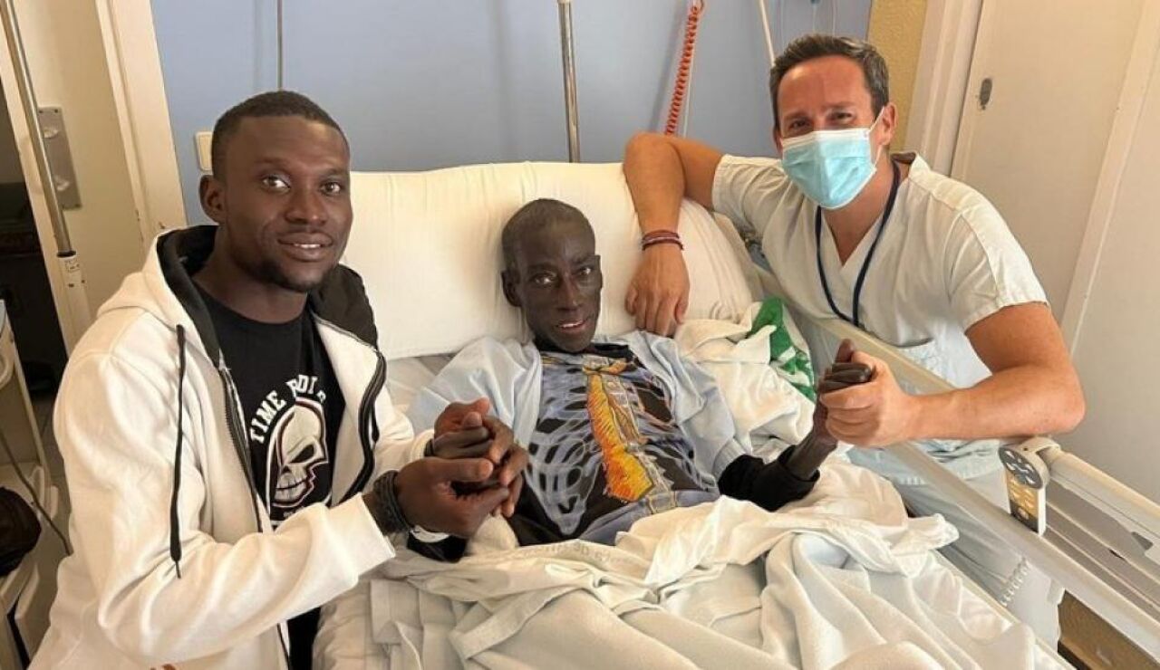 Ablaye Mboup, el senegalés ingresado en el Hospital Costa del Sol de Marbella