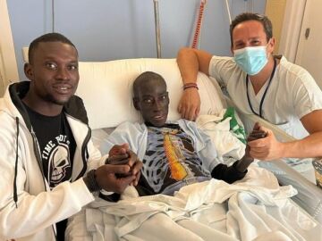 Ablaye Mboup, el senegalés ingresado en el Hospital Costa del Sol de Marbella