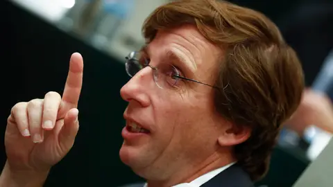 El alcalde de Madrid, José Luis Martínez-Almeida El alcalde de Madrid, José Luis Martínez-Almeida