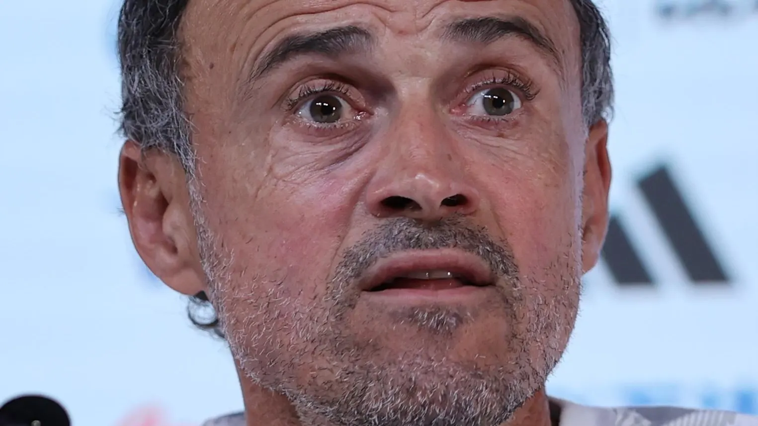 Luis Enrique, en sala de prensa