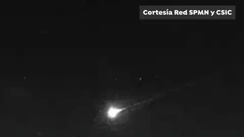 Captan otro bólido frente a la costa norte de Tenerife Captan otro bólido frente a la costa norte de Tenerife