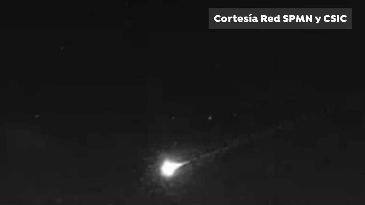 Captan otro bólido frente a la costa norte de Tenerife Captan otro bólido frente a la costa norte de Tenerife