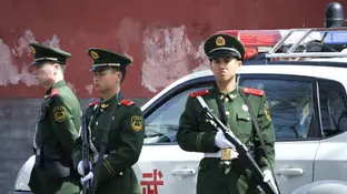 Policía china Policía china