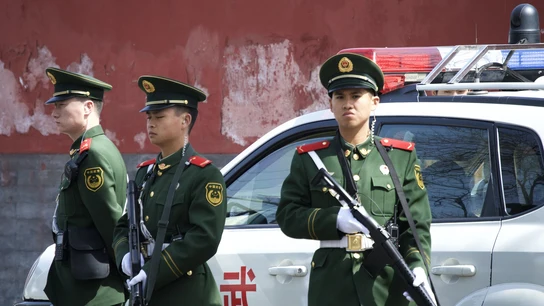 Policía china Policía china