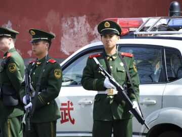 Policía china