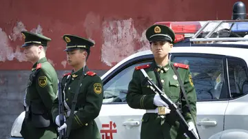 Policía china