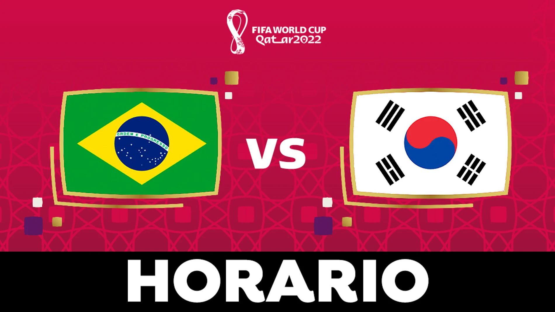 Brasil - Corea del Sur: Horario y dónde ver el partido de octavos