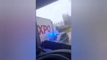 La Policía francesa dispara 35 veces a un camión por saltarse un control