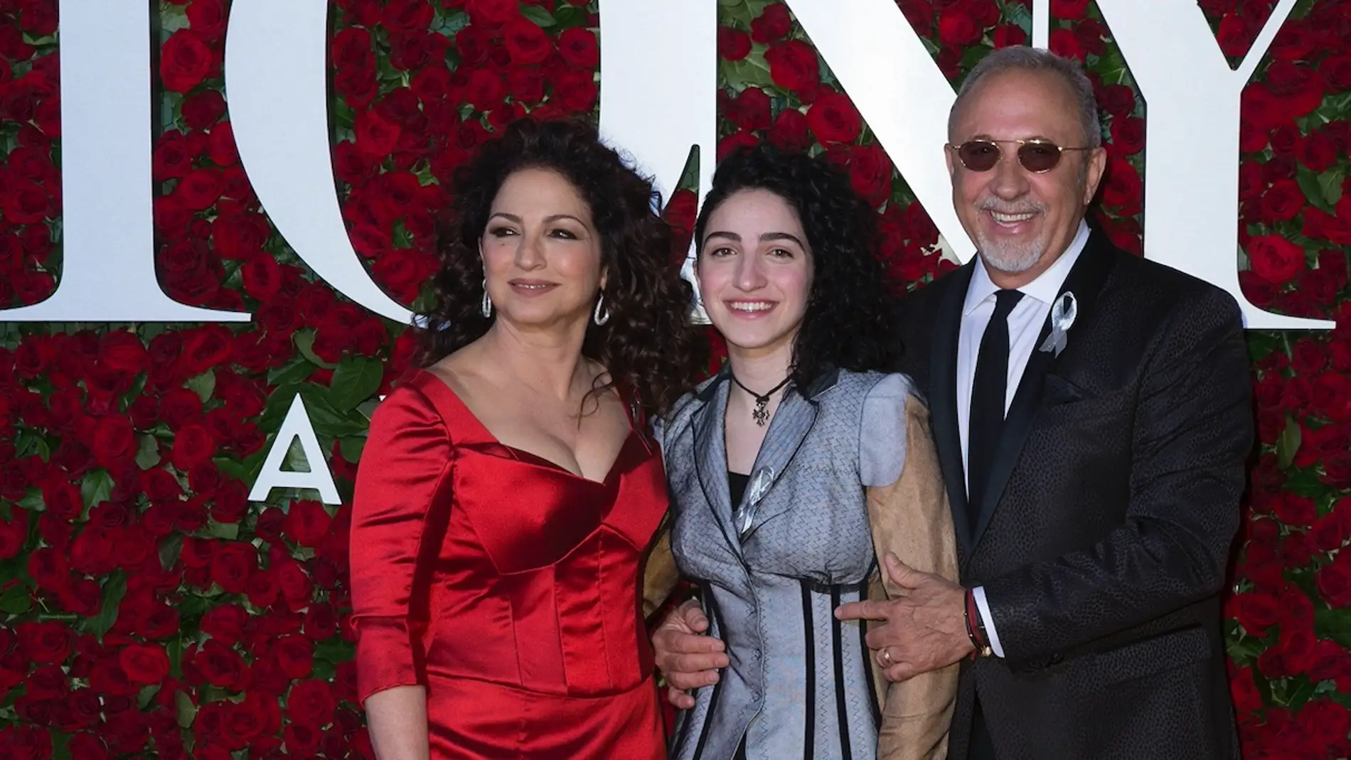 Gloria y Emilio Estefan con su hija Emily