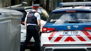 Un agente de los Mossos d'Esquadra