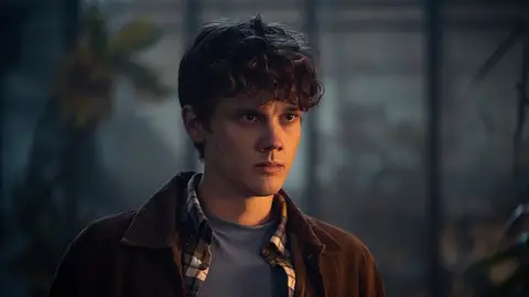 Hunter Doohan como Tyler en 'Miércoles' Hunter Doohan como Tyler en 'Miércoles'