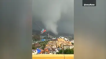 El tornado de Marbella