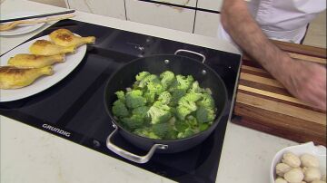 Muslos de pollos asados