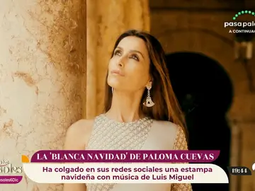Paloma Cuevas prepara la Navidad al son de Luis Miguel… ¿Estará confirmando los rumores? Paloma Cuevas prepara la Navidad al son de Luis Miguel… ¿Estará confirmando los rumores?