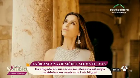 Paloma Cuevas prepara la Navidad al son de Luis Miguel… ¿Estará confirmando los rumores? Paloma Cuevas prepara la Navidad al son de Luis Miguel… ¿Estará confirmando los rumores?