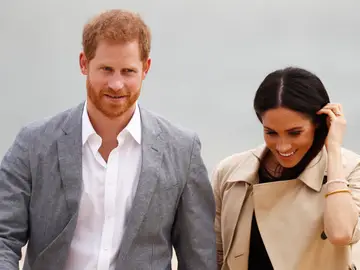 Meghan Markle junto a su marido Meghan Markle junto a su marido