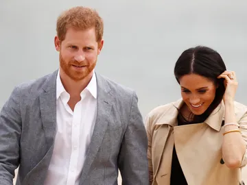Meghan Markle junto a su marido Meghan Markle junto a su marido