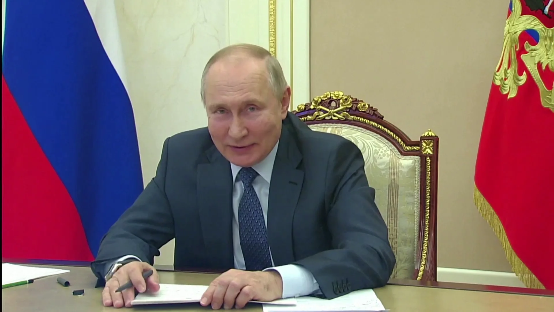 El presidente de Rusia, Vlad&iacute;mir Putin