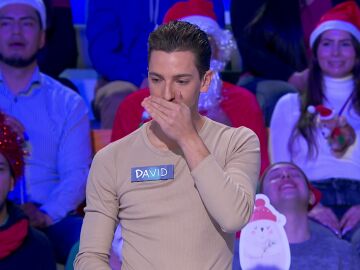 David comete un grave error en &lsquo;La ruleta de la suerte&rsquo;: &ldquo;&iexcl;Me cago en la&hellip;!&rdquo;