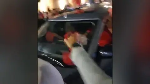 Mohamed VI celebra la victoria de Marruecos Marruecos