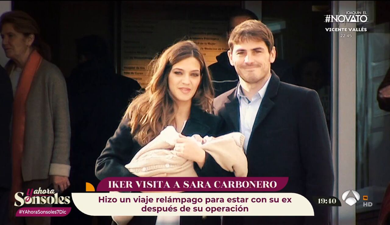 Iker Casillas vuelve a Madrid para reencontrarse con Sara Carbonero y apoyarla