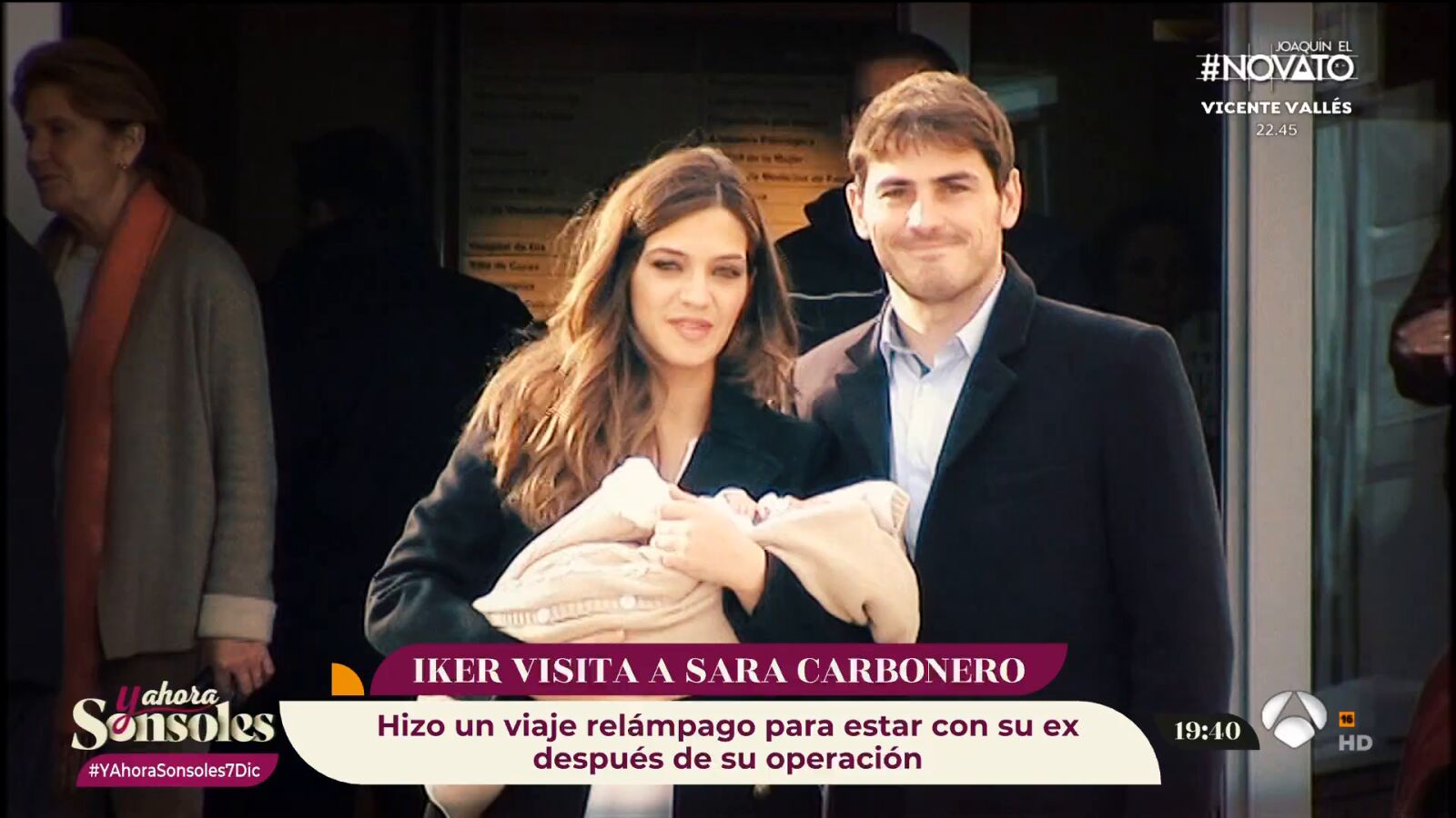 Iker Casillas vuelve a Madrid para reencontrarse con Sara Carbonero y apoyarla