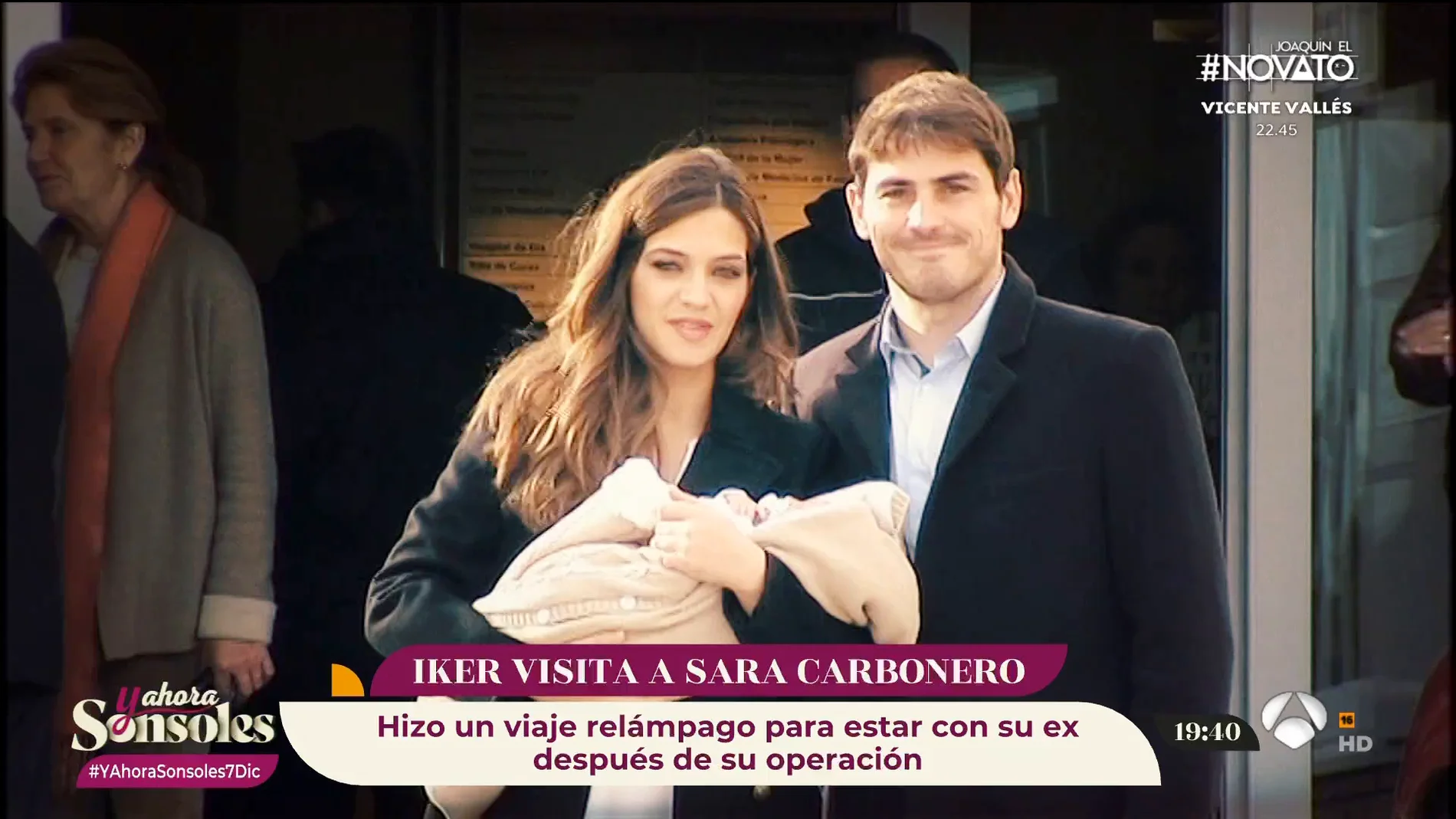 Iker Casillas vuelve a Madrid para reencontrarse con Sara Carbonero y apoyarla