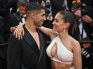 Hiba Abouk y Achraf Hakimi Hiba Abouk y Achraf Hakimi