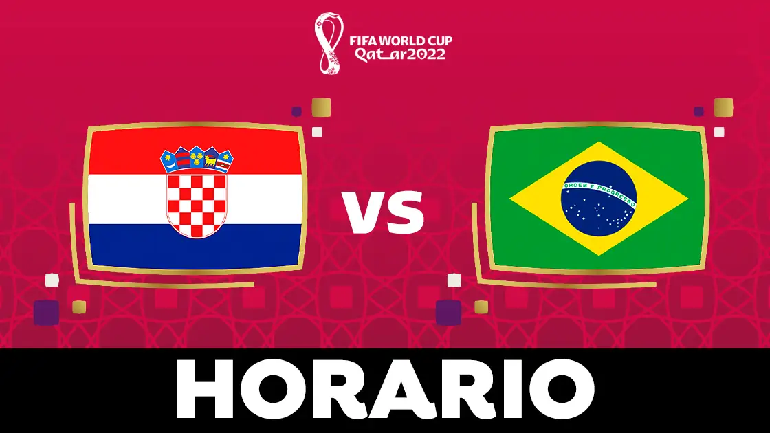 Croacia - Brasil: Horario y dónde ver el partido del Mundial de Qatar 2022 en directo Croacia - Brasil: Horario y dónde ver el partido del Mundial de Qatar 2022 en directo