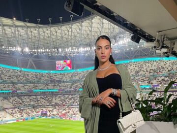 La foto de Georgina Rodríguez en el choque contra Suiza