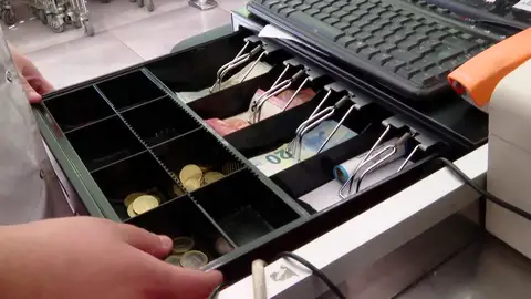 Imagen de un cajero automático Imagen de un cajero automático