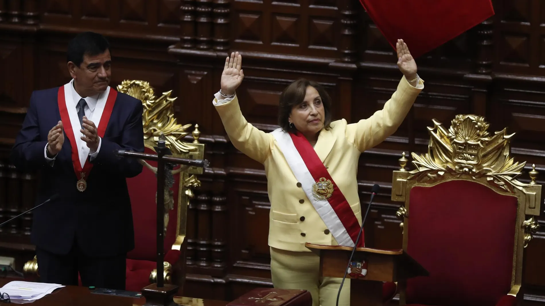 Dina Boluarte, nueva presidenta de Perú