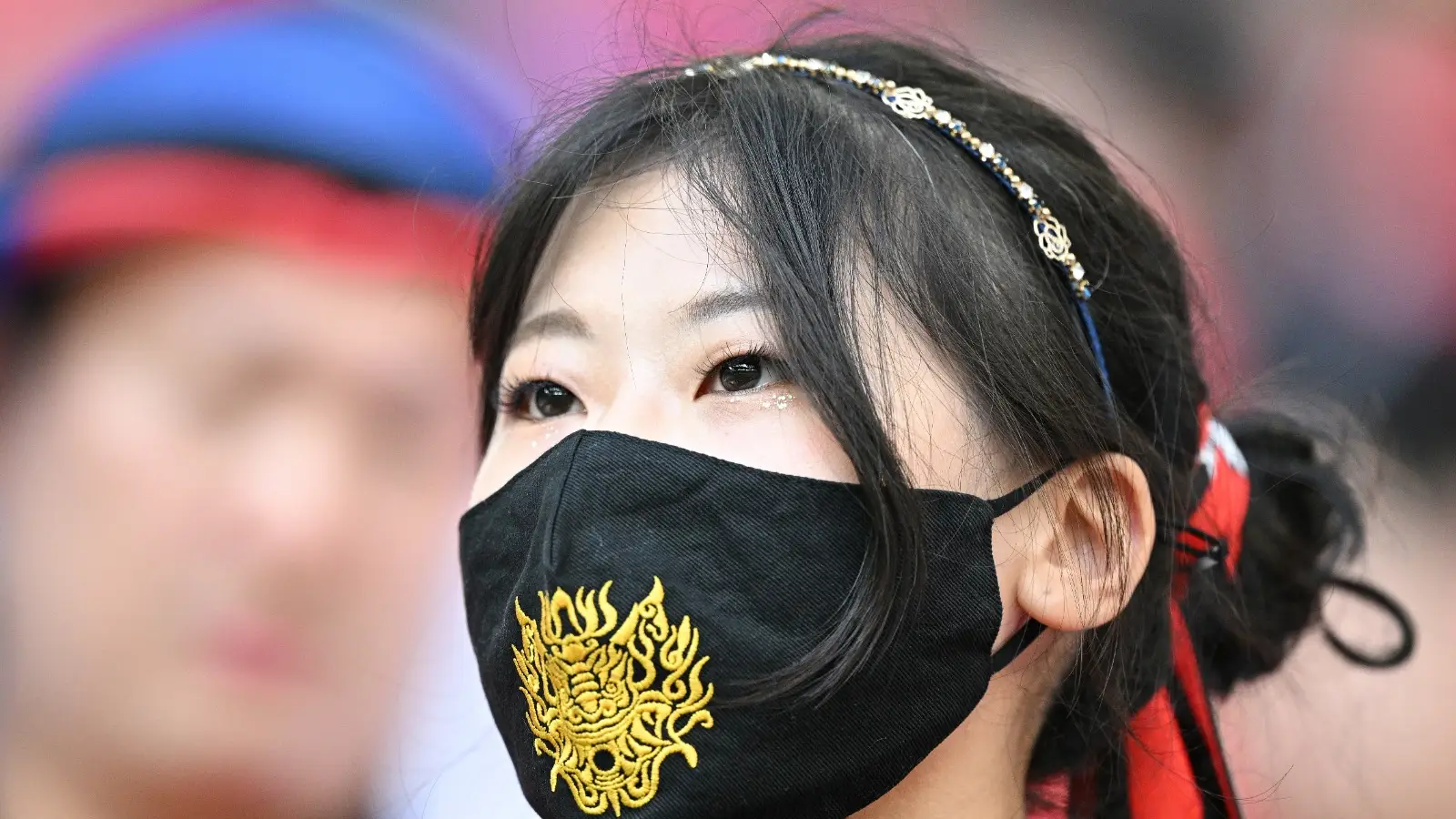 Disminuye la población China Aficionada de Corea del Sur en el partido ante Ghana