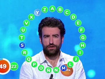 Rafa, obligado a empatar en aciertos a Orestes en un desenlace decisivo en ‘El Rosco’ Rafa, obligado a empatar en aciertos a Orestes en un desenlace decisivo en ‘El Rosco’