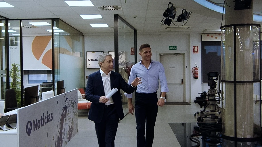 La anécdota de Joaquín con Vicente Vallés: “En el plató lo pasé jodidamente mal” La anécdota de Joaquín con Vicente Vallés: “En el plató lo pasé jodidamente mal”